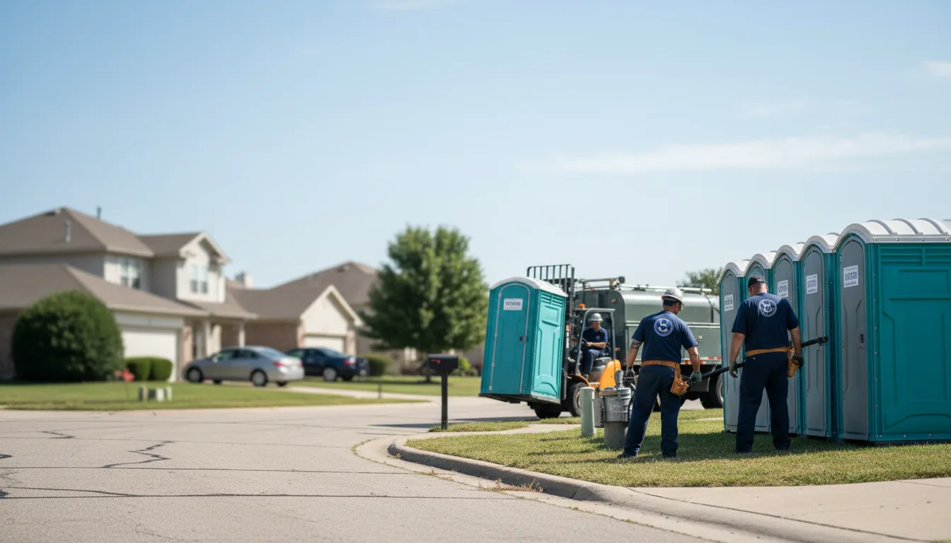 Porta Potty Rental in Cottage Hills, IL near me